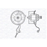 069412672010 MAGNETI MARELLI Вентилятор салону