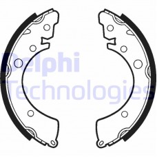 LS1332 DELPHI Комплект гальмівних колодок