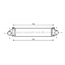 FDA4494 AVA QUALITY COOLING Интеркулер