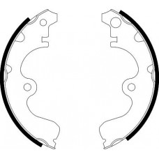 8DB 355 001-561 HELLA PAGID Комплект гальмівних колодок
