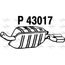 P43017 FENNO Глушник вихлопних газів кінцевий