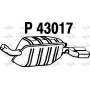 P43017 FENNO Глушник вихлопних газів кінцевий