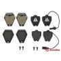 P 85 096 BREMBO Комплект гальмівних колодок дисковий гальм
