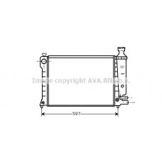 CN2036 AVA QUALITY COOLING Радіатор охолодження двигуна