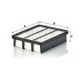 C 26 028 MANN-FILTER Повітряний фільтр