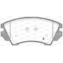 BPA1375.12 OPEN PARTS Комплект гальмівних колодок дисковий гальм