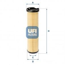 27.586.00 UFI Повітряний фільтр