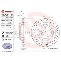 09.A961.21 BREMBO Гальмівний диск
