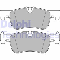LP2284 DELPHI Комплект гальмівних колодок дисковий гальм