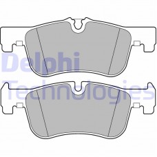 LP2284 DELPHI Комплект гальмівних колодок дисковий гальм