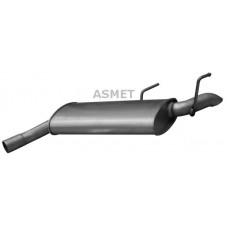 05.178 ASMET Глушник вихлопних газів кінцевий