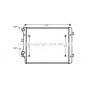 VN2207 AVA QUALITY COOLING Радіатор охолодження двигуна