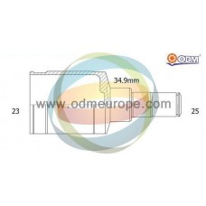 14-236099 Multiparts Шарнирный комплект, Привідний вал