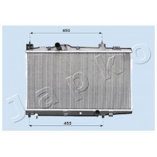RDA153009 JAPKO Радіатор охолодження двигуна