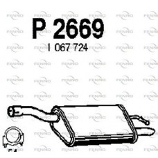 P2669 FENNO Глушник вихлопних газів кінцевий