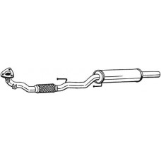 280-417 BOSAL Предглушник вихлопних газів