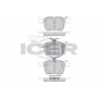182098-203 ICER Комплект гальмівних колодок дисковий гальм