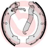S 85 534 BREMBO Комплект гальмівних колодок