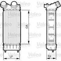 818226 VALEO Интеркулер