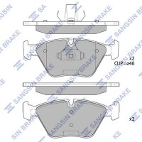 SP2216 Hi-Q Комплект гальмівних колодок дисковий гальм