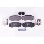 8DB 355 010-411 HELLA Комплект гальмівних колодок дисковий гальм