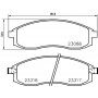 8DB 355 027-421 HELLA КомплеК т гальмівних колодок, дискове гальмо