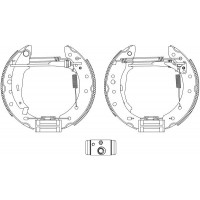 8DB 355 005-121 HELLA PAGID Комплект гальмівних колодок