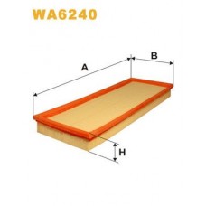 WA6240 WIX FILTERS Повітряний фільтр