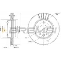 CD7010V BREMSI Гальмівний диск