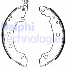 LS1575 DELPHI Комплект гальмівних колодок