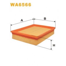 WA6566 WIX FILTERS Повітряний фільтр