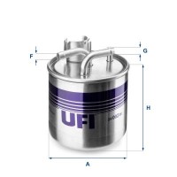 24.002.00 UFI Паливний фільтр
