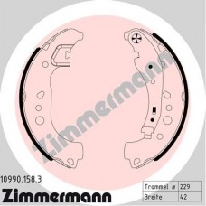 10990.158.3 ZIMMERMANN Комплект гальмівних колодок