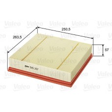 585207 VALEO Повітряний фільтр