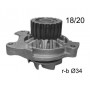 CP 18 000S MAHLE Водяний насос охолодження двигуна
