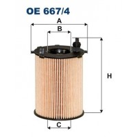 OE 667/4 FILTRON Масляний фільтр
