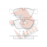 RB0934 R BRAKE Комплект гальмівних колодок дисковий гальм