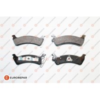 1681164580 EUROREPAR Комплект гальмівних колодок дисковий гальм