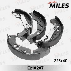 E210207 MILES Комплект гальмівних колодок