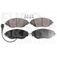 55022247111 EUROBRAKE Комплект гальмівних колодок дисковий гальм