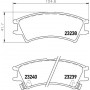 8DB 355 017-051 HELLA Комплект гальмівних колодок, дискове гальмо