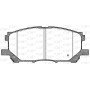 BPA1039.00 OPEN PARTS Комплект гальмівних колодок дисковий гальм