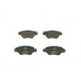 0 986 495 250 BOSCH КомплеК т гальмівних колодок, дискове гальмо