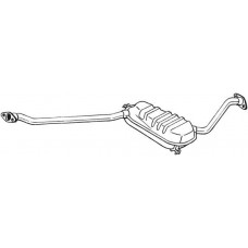 284-837 BOSAL Середній глушник вихлопних газів