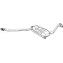 284-837 BOSAL Середній глушник вихлопних газів