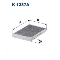 Фільтр повітря у внутрішньому просторі FILTRON K 1237A