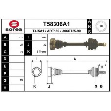 T58306A1 EAI Привідний вал