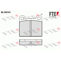 9010003 FTE Комплект гальмівних колодок дисковий гальм