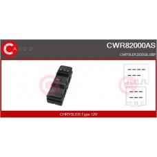 CWR82000AS CASCO Вимикач склопідйомник