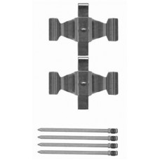8DZ 355 204-311 HELLA Комплектуючі колодки дискового гальма